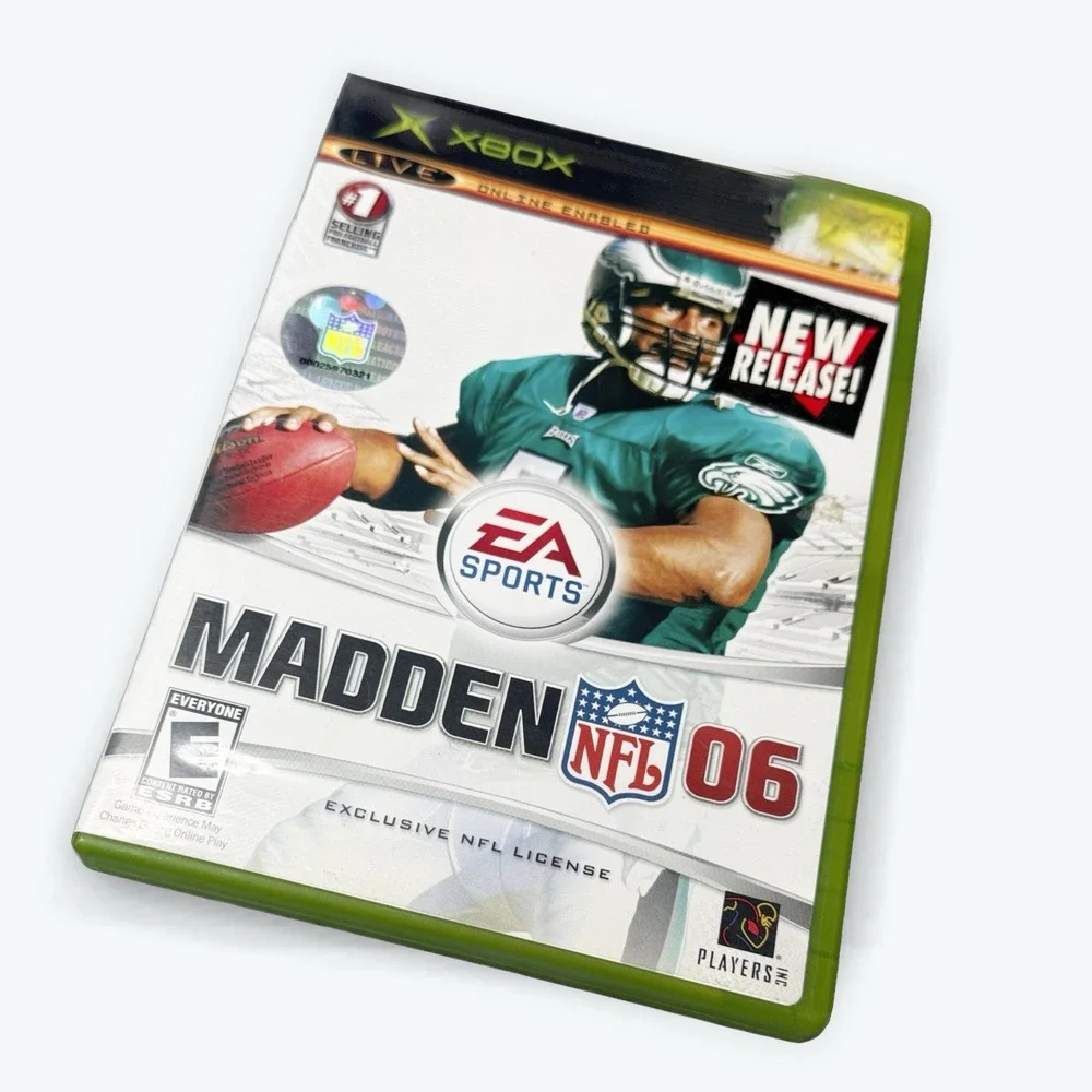 Madden NFL 06 Microsoft Xbox 2005 EA Sports‎ Football Game Donovan McNabb CIB